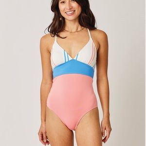 NWT Carve Designs Dahlia one piece swimming suit size Small